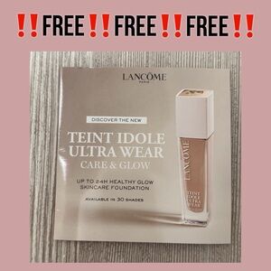 ‼️FREE‼️NEW‼️Lancome Teint Idole Ultra Wear ✨SAMPLE✨